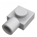 Kf-0005 Compatible Building Block Parts, 1X1 Plate With Side Slot/Long Hole, 100G (Approx. 463 Pieces) Non-Gobricks Brand. - SKU - OurGobricks