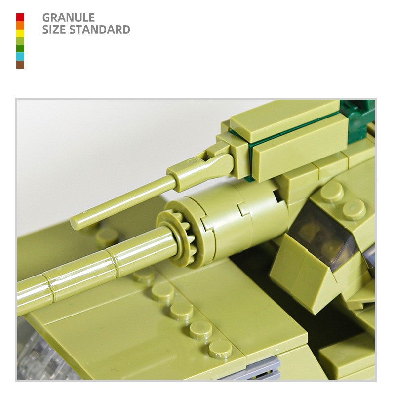 3510-3517 Compatible with small-particle building blocks military armored vehicle and tank models