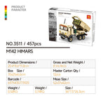 3510-3517 Compatible with small-particle building blocks military armored vehicle and tank models