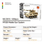 3510-3517 Compatible with small-particle building blocks military armored vehicle and tank models