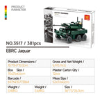 3510-3517 Compatible with small-particle building blocks military armored vehicle and tank models