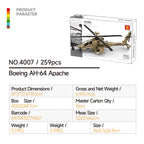 Compatible With Small-Particle Building Blocks; Military Combat Aircraft Model - SKU - OurGobricks
