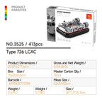 Compatible With Small-Particle Building Blocks; Destroyer And Nuclear Submarine Models - SKU - OurGobricks