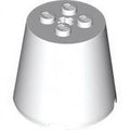 3569 Compatible Small-Particle Building Block: 4x4x3 Conical Brick With Axle Hole - 1KG.Non-Gobricks Brand.