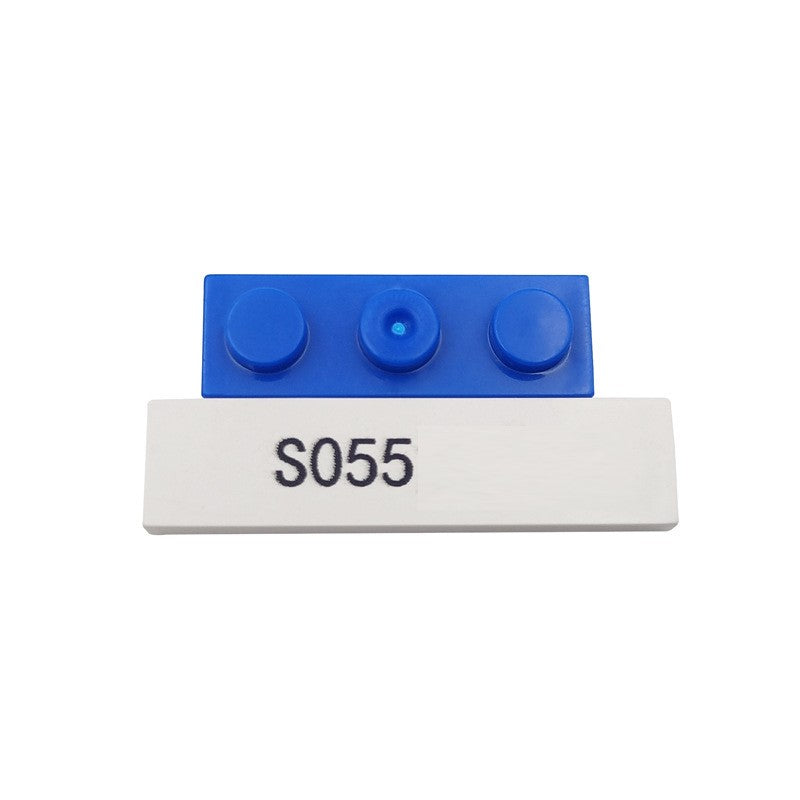3569 Compatible Small-Particle Building Block: 4x4x3 Conical Brick With Axle Hole - 1KG.Non-Gobricks Brand.