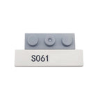 3569 Compatible Small-Particle Building Block: 4x4x3 Conical Brick With Axle Hole - 1KG.Non-Gobricks Brand.