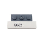 3569 Compatible Small-Particle Building Block: 4x4x3 Conical Brick With Axle Hole - 1KG.Non-Gobricks Brand.