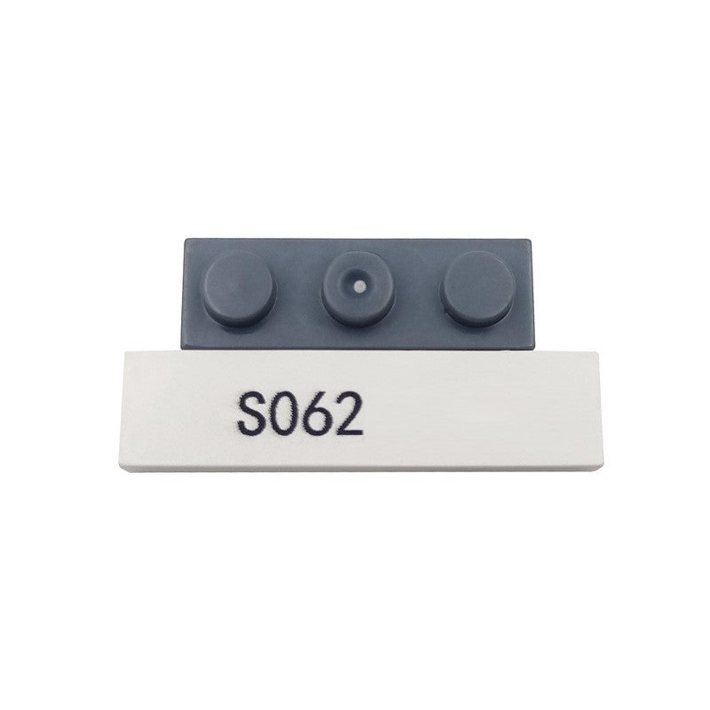 3569 Compatible Small-Particle Building Block: 4x4x3 Conical Brick With Axle Hole - 1KG.Non-Gobricks Brand.