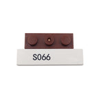 3569 Compatible Small-Particle Building Block: 4x4x3 Conical Brick With Axle Hole - 1KG.Non-Gobricks Brand.