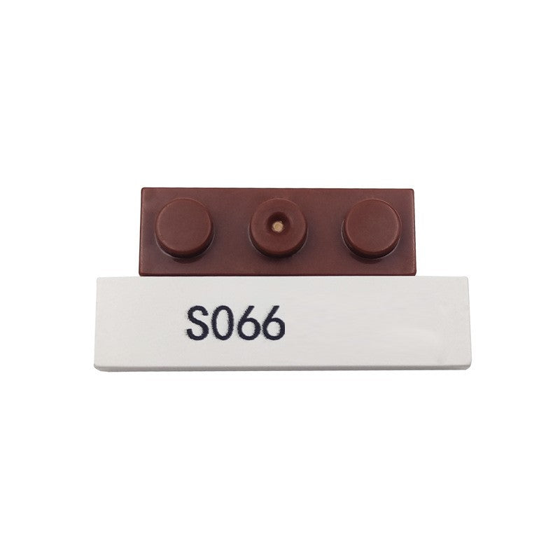 3569 Compatible Small-Particle Building Block: 4x4x3 Conical Brick With Axle Hole - 1KG.Non-Gobricks Brand.