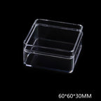 Acrylic Building Block Parts Storage Box, Transparent Lided Square Storage Box, Parts Sorting Box