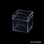 Acrylic Building Block Parts Storage Box, Transparent Lided Square Storage Box, Parts Sorting Box