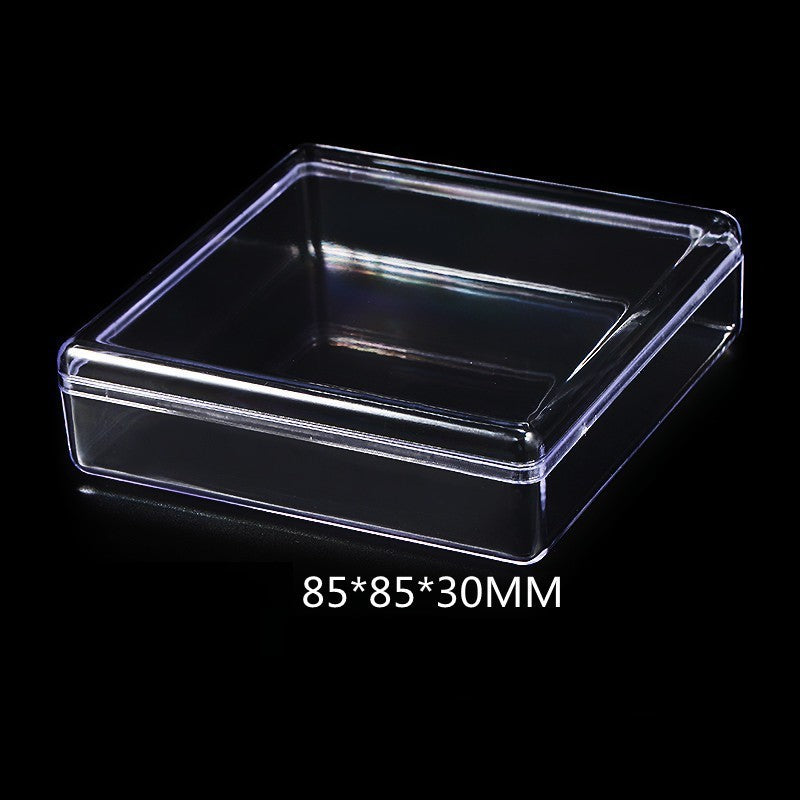 Acrylic Building Block Parts Storage Box, Transparent Lided Square Storage Box, Parts Sorting Box