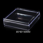 Acrylic Building Block Parts Storage Box, Transparent Lided Square Storage Box, Parts Sorting Box