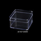 Acrylic Building Block Parts Storage Box, Transparent Lided Square Storage Box, Parts Sorting Box