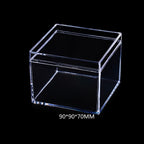 Acrylic Building Block Parts Storage Box, Transparent Lided Square Storage Box, Parts Sorting Box
