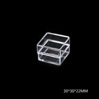 Acrylic Building Block Parts Storage Box, Transparent Lided Square Storage Box, Parts Sorting Box
