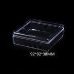 Acrylic Building Block Parts Storage Box, Transparent Lided Square Storage Box, Parts Sorting Box