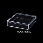 Acrylic Building Block Parts Storage Box, Transparent Lided Square Storage Box, Parts Sorting Box