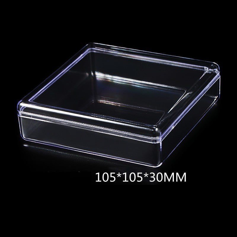 Acrylic Building Block Parts Storage Box, Transparent Lided Square Storage Box, Parts Sorting Box