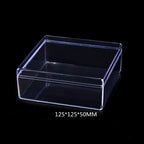 Acrylic Building Block Parts Storage Box, Transparent Lided Square Storage Box, Parts Sorting Box