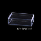 Rectangular Transparent Boxes In Various Styles, Transparent Acrylic Sorting Boxes For Building Blocks