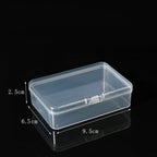 Building Block Storage Box, Rectangular Plastic Sorting Box, Rectangular Transparent Storage Box.