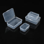 Building Block Storage Box, Rectangular Plastic Sorting Box, Rectangular Transparent Storage Box.