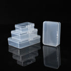 Building Block Storage Box, Rectangular Plastic Sorting Box, Rectangular Transparent Storage Box.