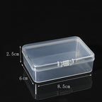 Building Block Storage Box, Rectangular Plastic Sorting Box, Rectangular Transparent Storage Box.