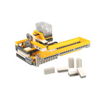 Small-Brick Domino Machine Set, Compatible With Motorized Mechanical Construction Toys - SKU - OurGobricks