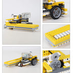 Small-Brick Domino Machine Set, Compatible With Motorized Mechanical Construction Toys - SKU - OurGobricks