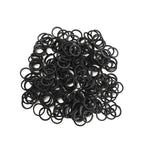 DIY Black Rubber Bands, MOC Special Rubber Rings - 10 pcs - SKU - OurGobricks
