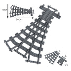 Compatible With Train Block Tracks, Switch Tracks, and Train Signal Light Accessories	