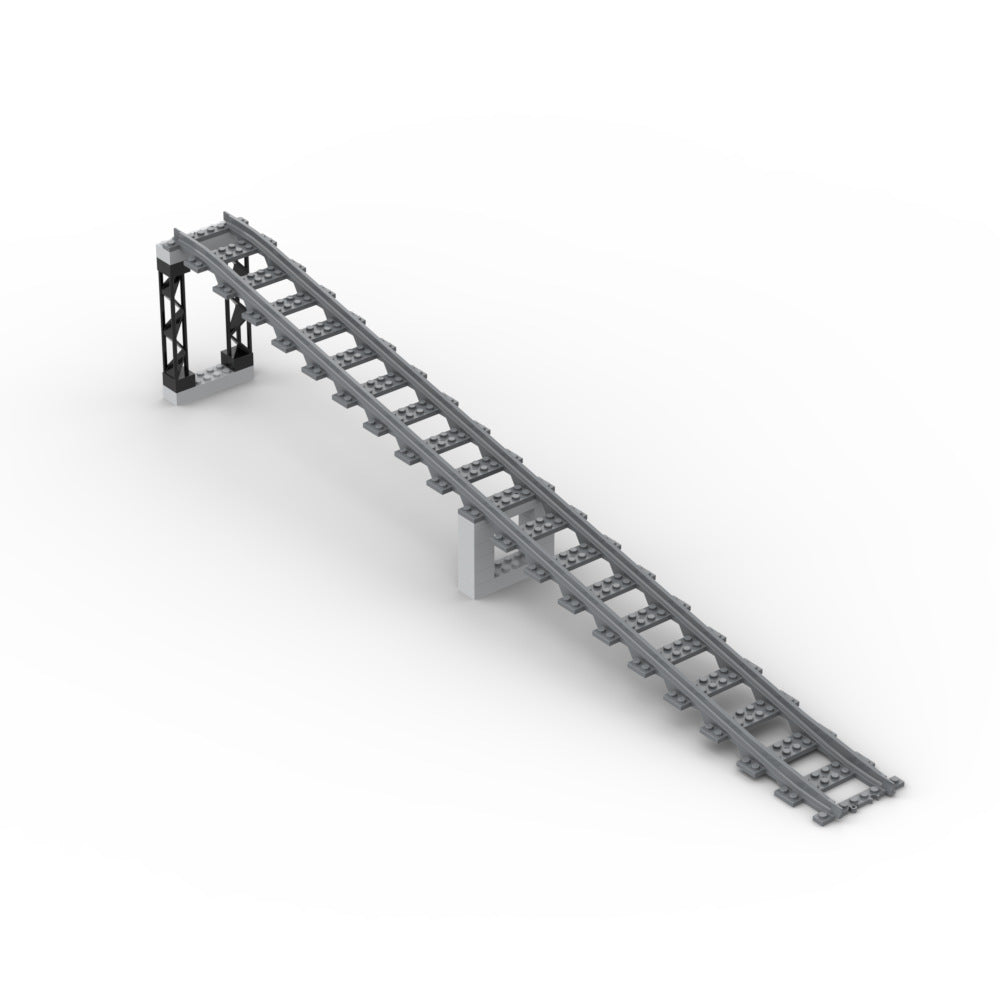 Compatible With Train Block Tracks, Switch Tracks, and Train Signal Light Accessories	