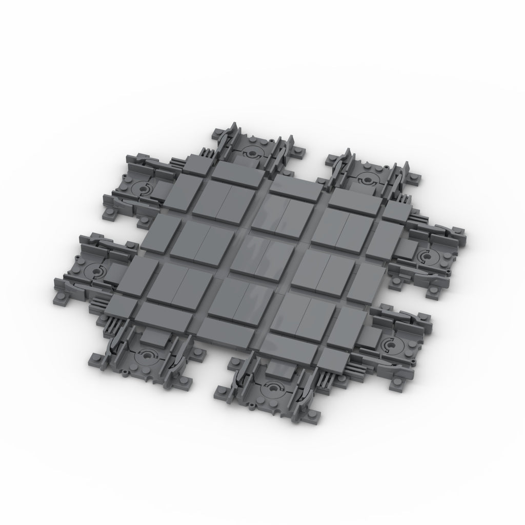Compatible With Train Block Tracks, Switch Tracks, and Train Signal Light Accessories	