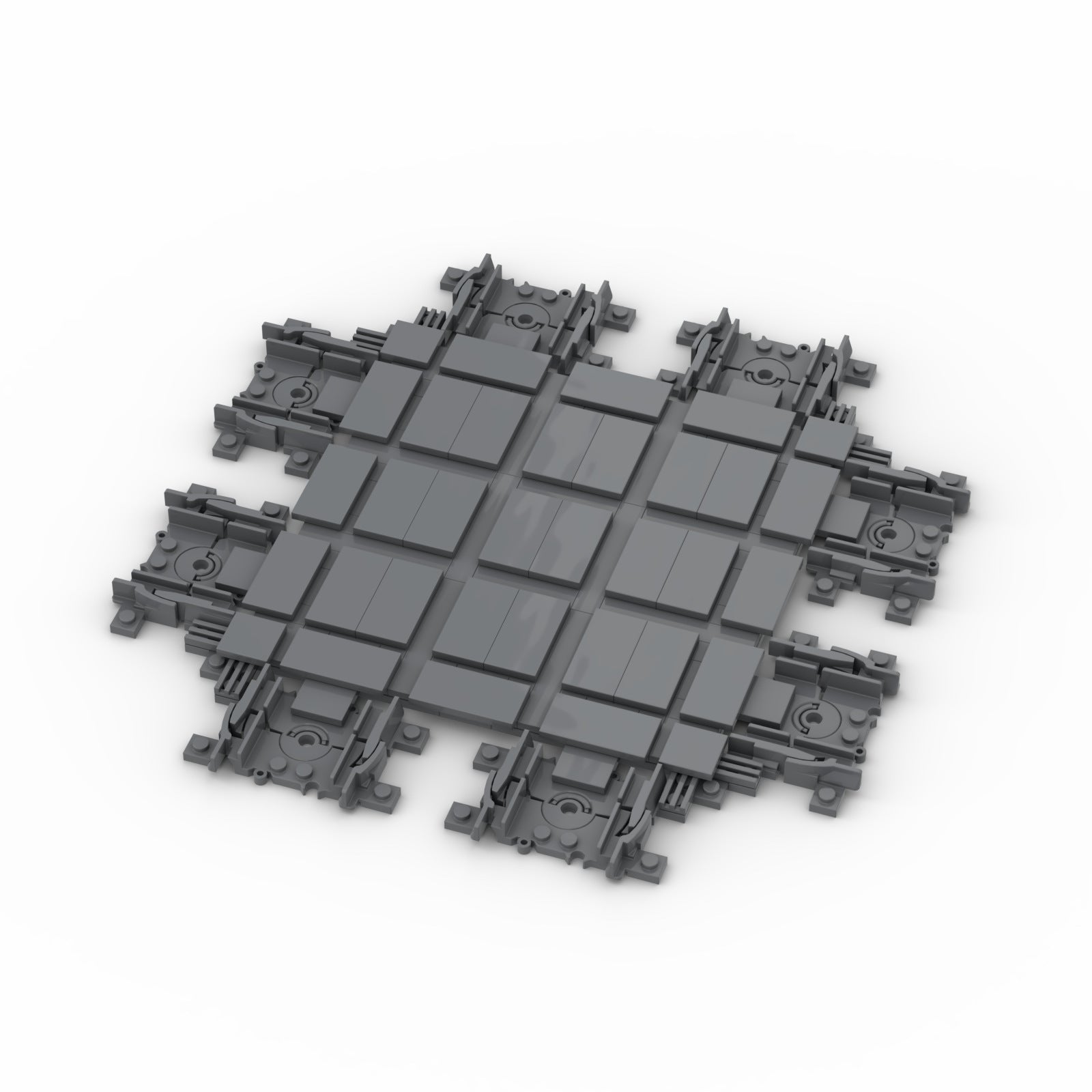 Compatible With Train Block Tracks, Switch Tracks, and Train Signal Light Accessories	