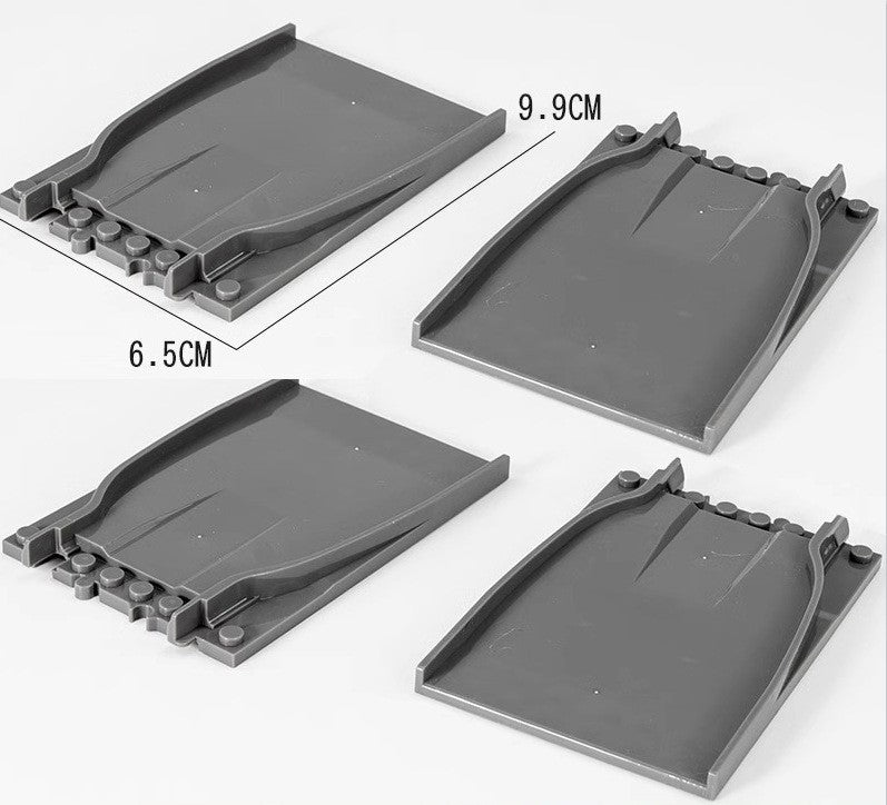 Compatible With Train Block Tracks, Switch Tracks, and Train Signal Light Accessories	