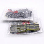 MOC Missile Launcher, Military Combat Scene Decoration, Small Particle Assembly Building Block Accessories