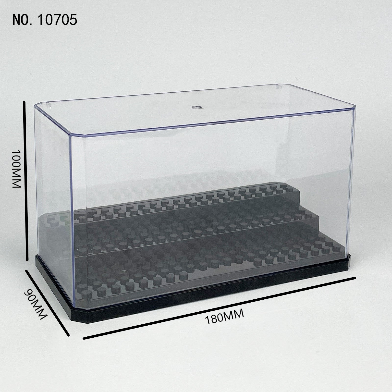 Acrylic Stepped Display Stand, Acrylic Bricks Figures Display Box