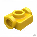 KF-0176 Compatible Small-Particle Building Blocks: 1x1 Plate with Studs on Both Sides (non-GoBricks brand) – Approx. 492 Pcs