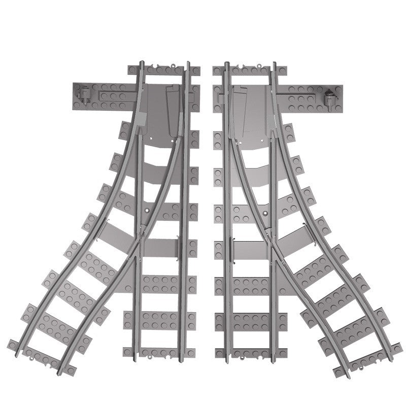 Compatible With Train Block Tracks, Switch Tracks, and Train Signal Light Accessories	