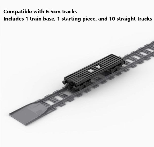 Compatible Train Parts, Train Wheels (2878, 57051, 57878, 1687, 92088), Wheel Mounts, and Chassis.	