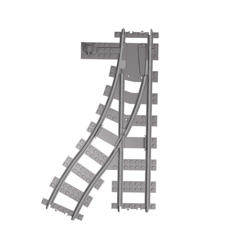 Compatible With Train Block Tracks, Switch Tracks, and Train Signal Light Accessories	