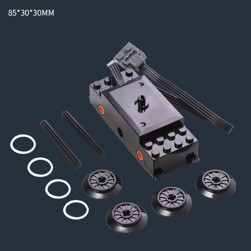 Compatible Train Parts, Train Wheels (2878, 57051, 57878, 1687, 92088), Wheel Mounts, and Chassis.	
