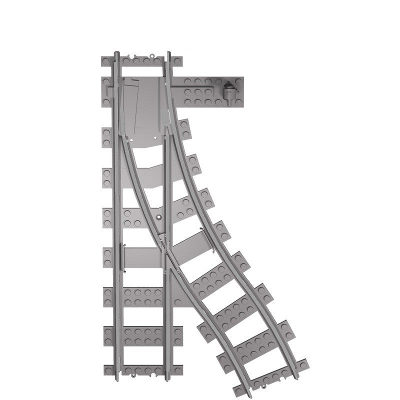 Compatible With Train Block Tracks, Switch Tracks, and Train Signal Light Accessories	