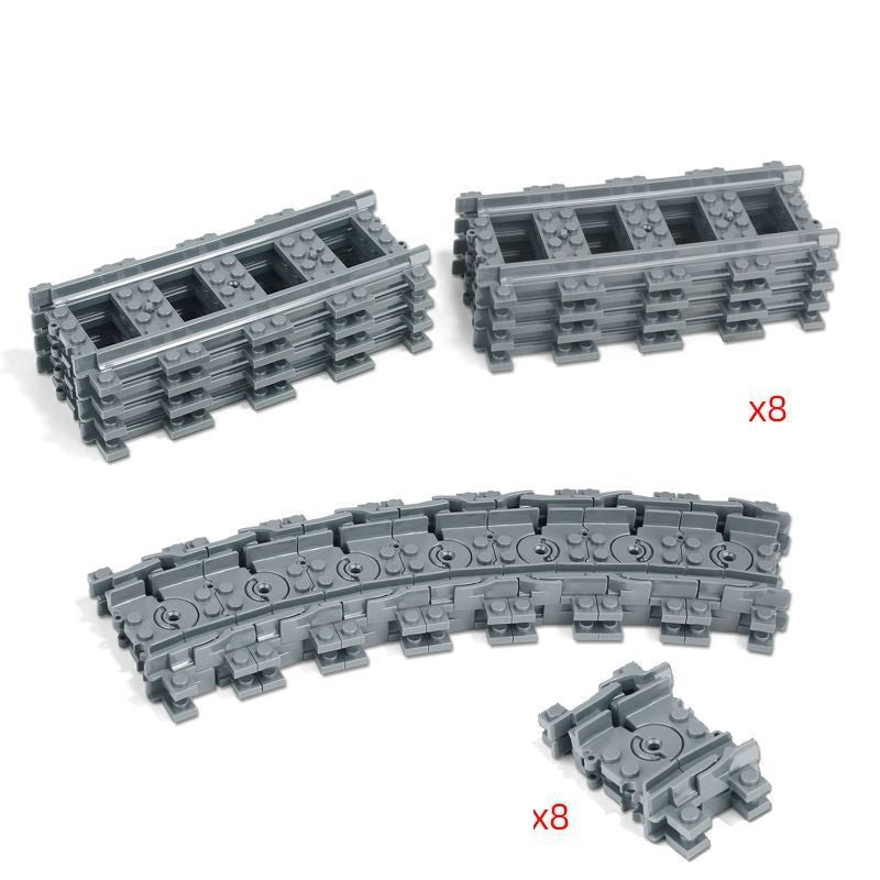 Compatible With Train Block Tracks, Switch Tracks, and Train Signal Light Accessories	