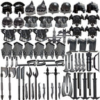 Compatible With Plastic Building Figures Accessories, Military Armor, Helmet Building Blocks, Weapon and Protective Equipment Sets