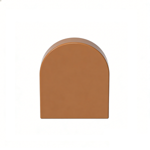24246 Tile 1 x 1 Half Circle-GOBRICKS Custom Printed Light Tile S/Single-sided