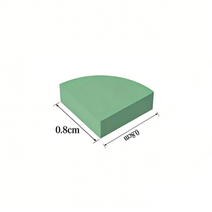 25269 Tile Round 1 x 1 Quarter-GOBRICKS Custom Printed Light Tile S/Single-sided